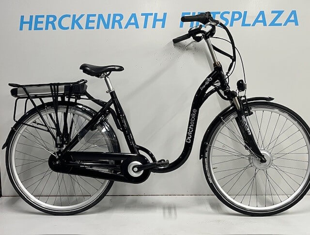 DUTCH E-BIKE – BLACK – 50CM –  LAGE INSTAP